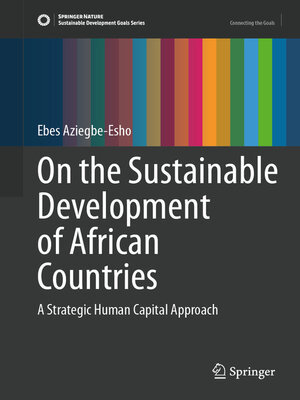 cover image of On the Sustainable Development of African Countries